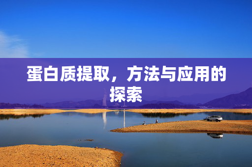 蛋白质提取，方法与应用的探索